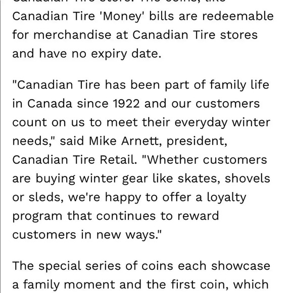 Canadian  Tire Limited Edition anniversary coin 🪙 - Picture 5 of 5